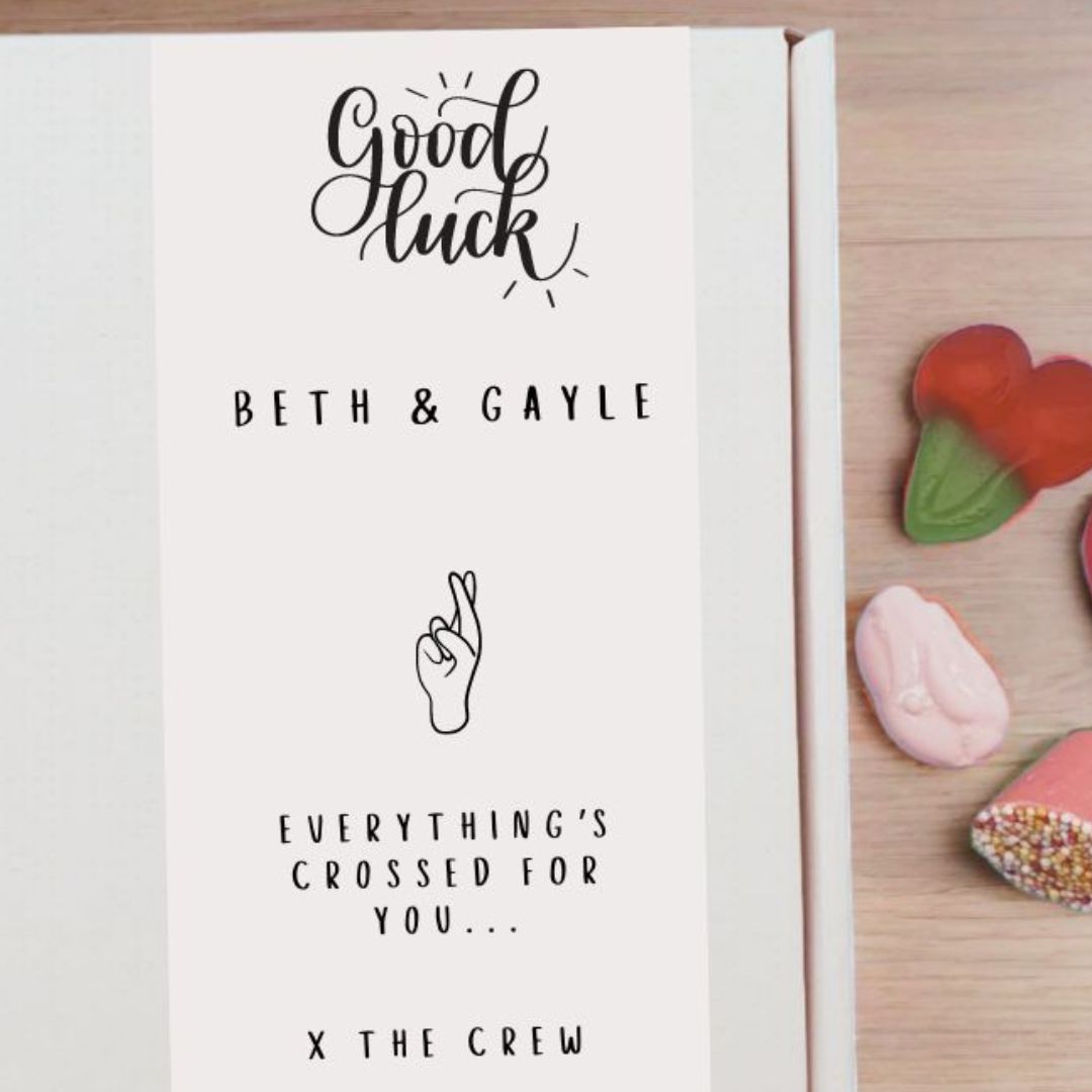 Good Luck Personalised Gift Box