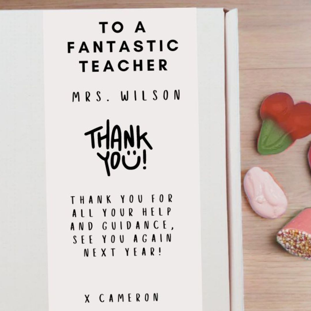 Teacher Personalised Gift Box