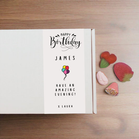 Happy Birthday Personalised Gift Box