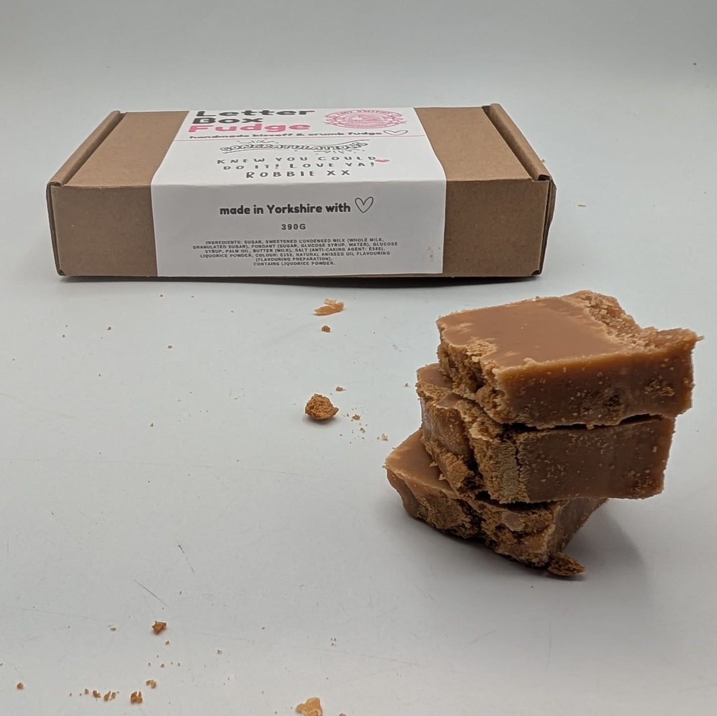Hand Made Biscoff Fudge